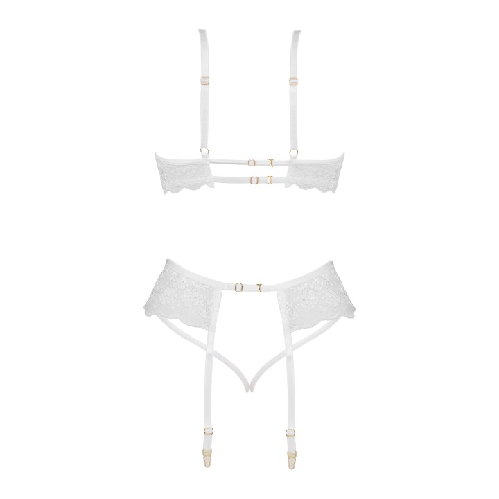 Rose set white