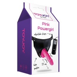 ToyJoy Classics Powergirl Vibrating Strap-On