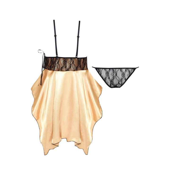 Julieta chemise gold