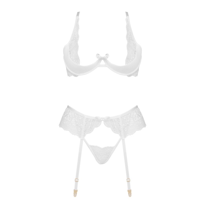 Rose set white