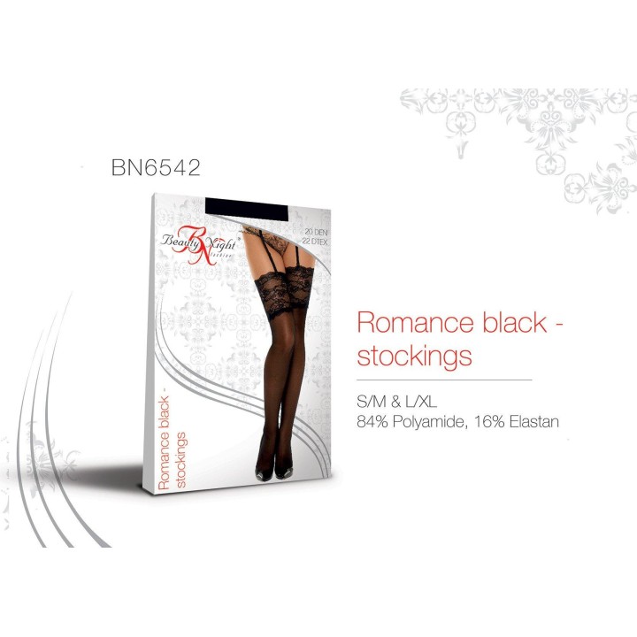 Romance black - stockings