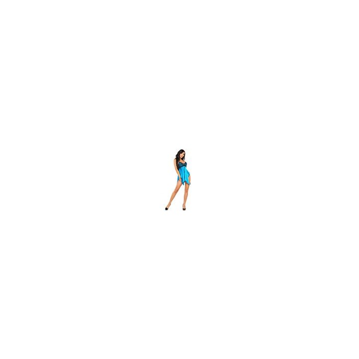 Julieta chemise turquoise