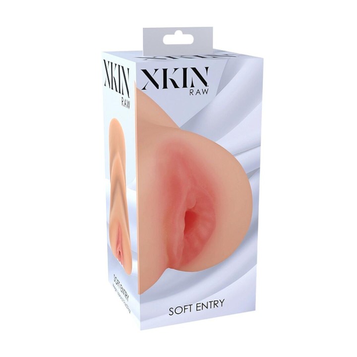 Raw - Soft Entry - TPE Medium Masturbator - 276g - Flesh