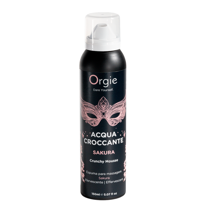 Orgie Acqua Crocante Crunch Massage Mousse Sakura