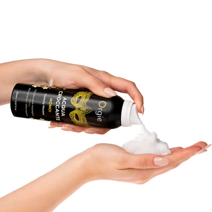 Orgie Acqua Crocante Crunch Massage Mousse Monoi