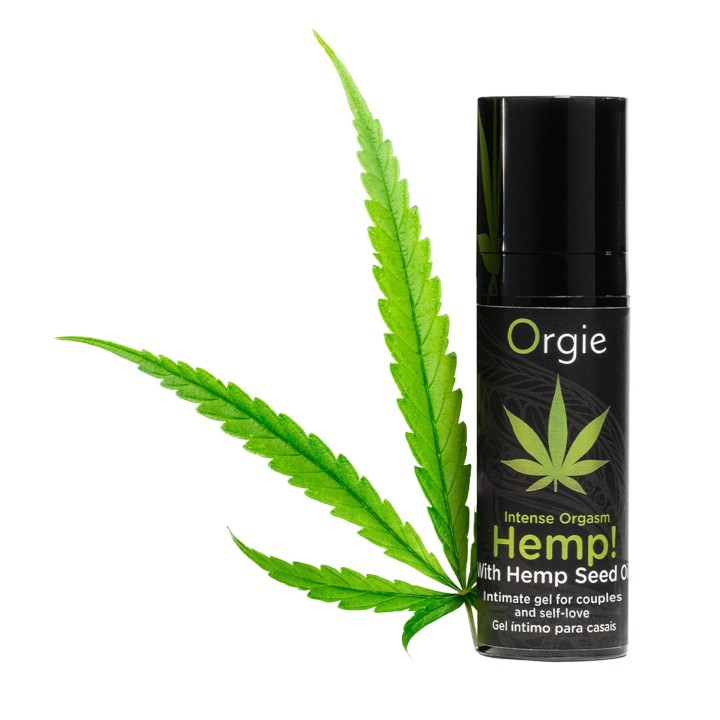 Orgie Hemp! Intense Orgasm Arousal Intimate Gel