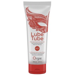 Lube Tube Hot Water-Based Intimate Gel With Warming Effect