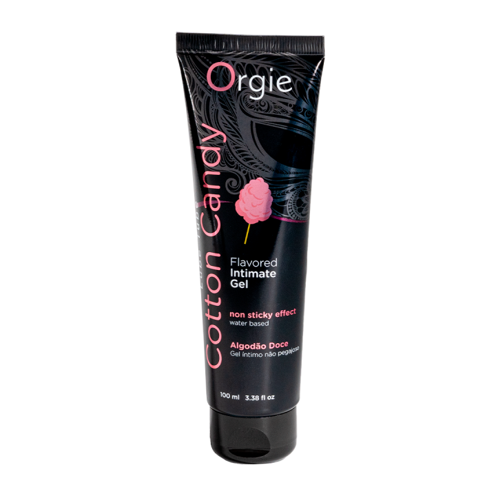 Orgie Lube Tube Cotton Candy Water-Based Intimate Gel With Cotton Candy Flavor