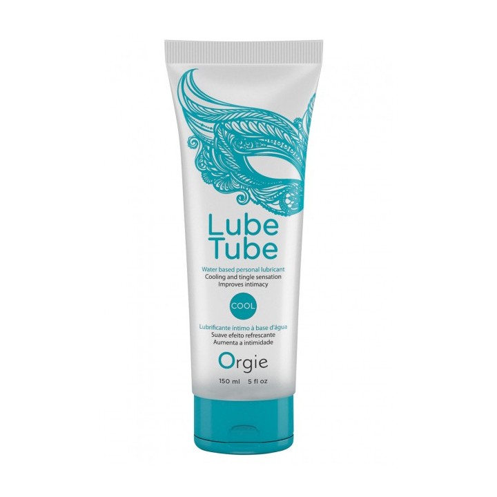 Orgie Lube Tube Cool Water-Based Intimate Gel With Cooling Effect