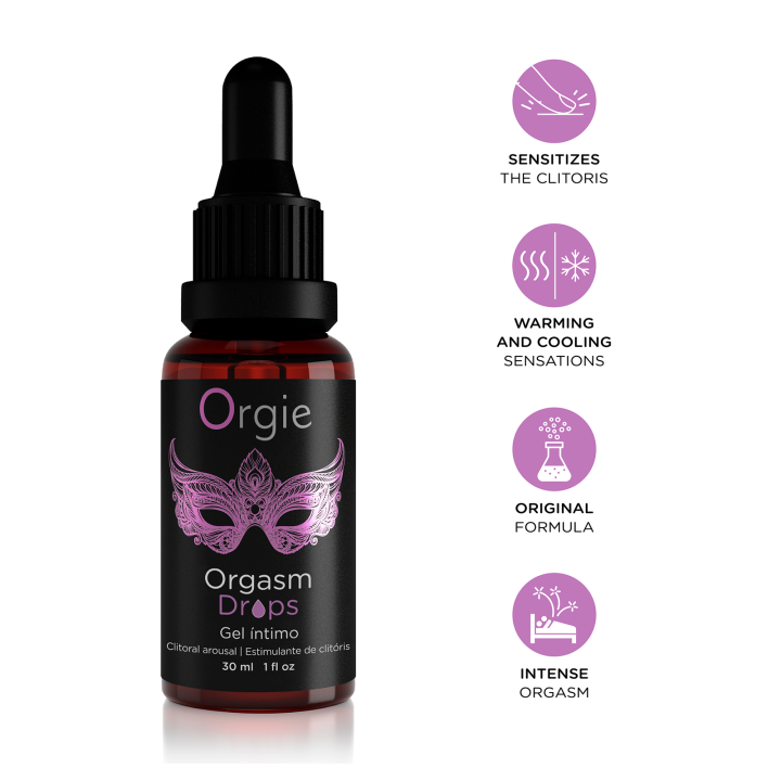 Orgie Orgasm Drops Clitoral Arousal Gel
