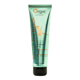 Orgie Lube Tube Cocktail Sex On The Beach Water-Based Kissable Intimate Gel 100ml