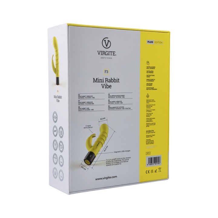 F3 FLUO SILICONE RECHARGEABLE VIBRATOR