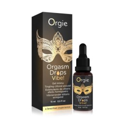 Orgie Orgasm Drops Vibe! Vibrating Clitoral Arousal Intimate Gel