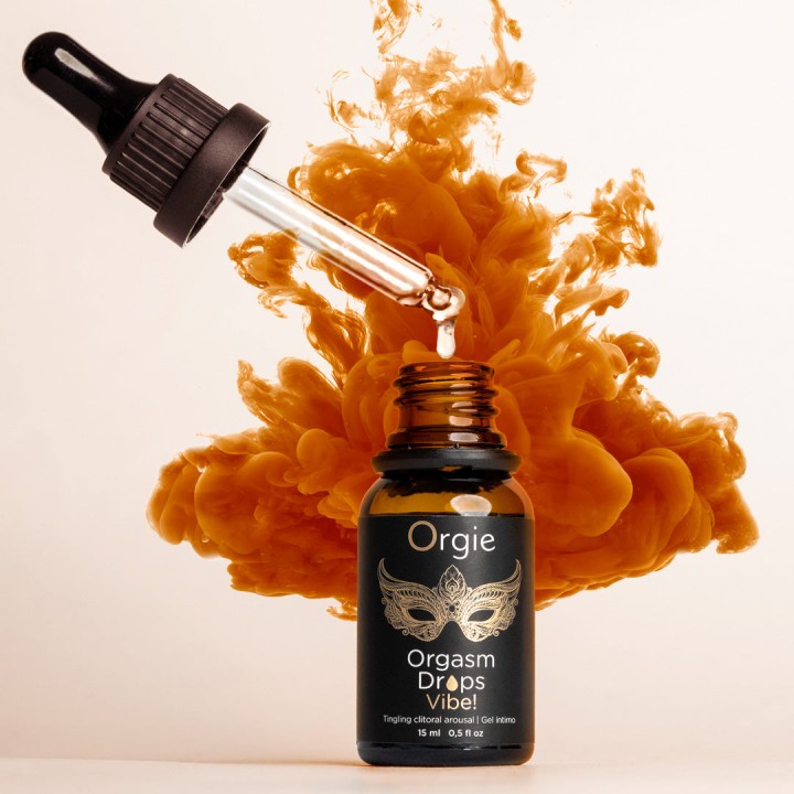 Orgie Orgasm Drops Vibe! Vibrating Clitoral Arousal Intimate Gel