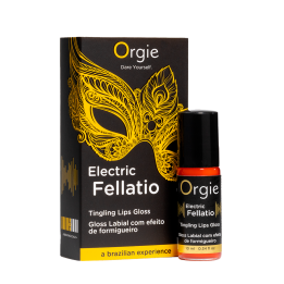 Orgie Electric Fellatio Vibrating Lips Gloss