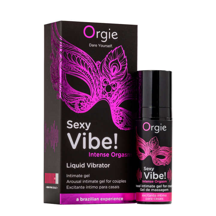 Orgie Sexy Vibe! Intense Orgasm - Liquid Vibrator