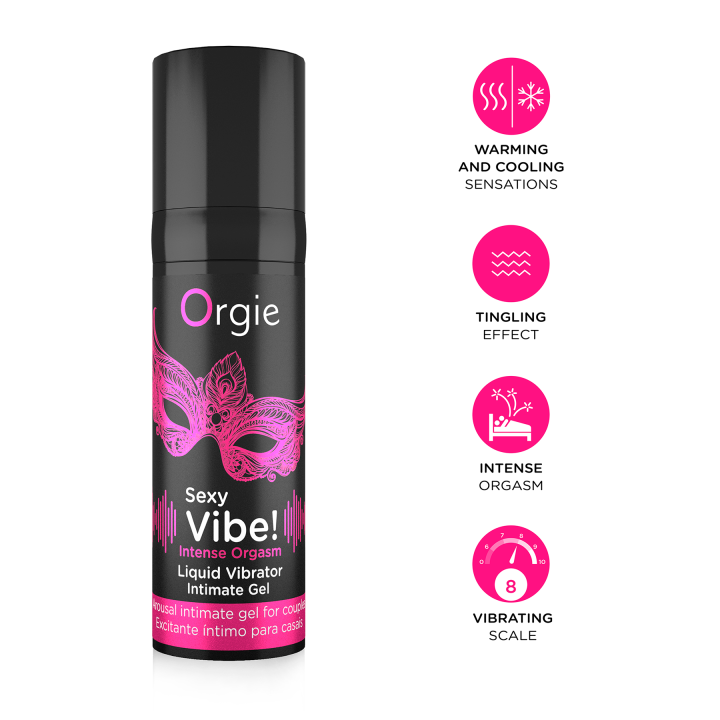 Orgie Sexy Vibe! Intense Orgasm - Liquid Vibrator