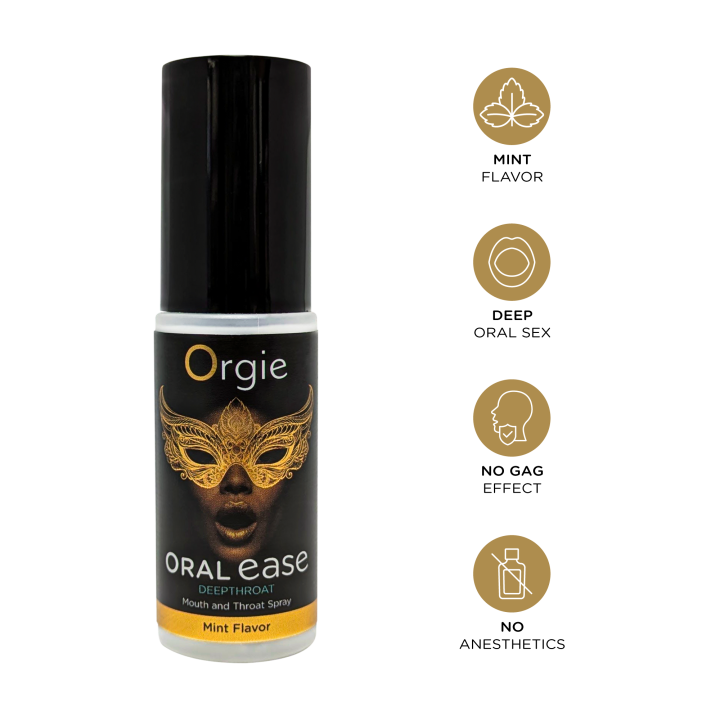 Orgie Oral Ease Deepthroat - Mouth and Throat Spray