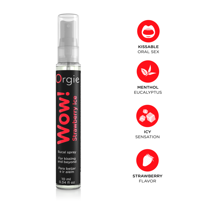 Orgie Wow! Strawberry Ice 10ml