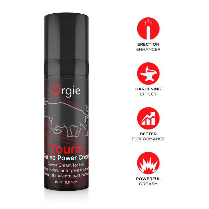 Orgie Touro Erection Enhancer Power Cream