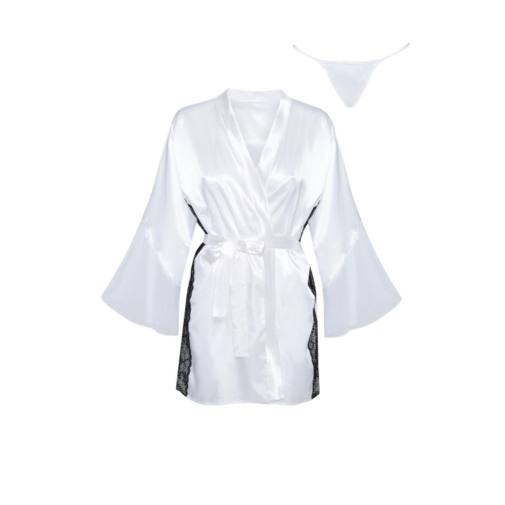 Sara peignoir white