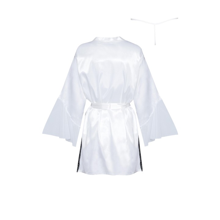 Sara peignoir white