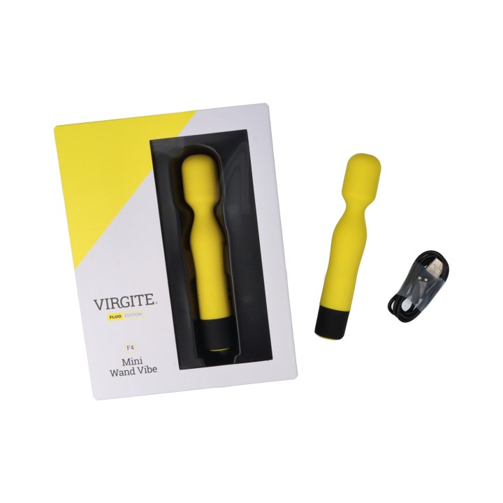 F4 FLUO SILICONE RECHARGEABLE VIBRATOR