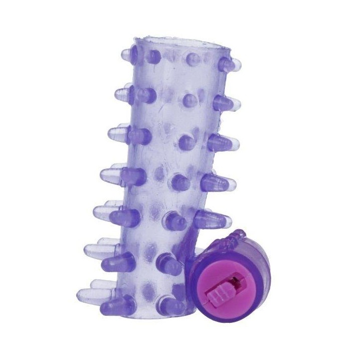 CASUAL LOVE - RING VIBRATING SLEEVE PURPLE