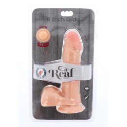 Dual Density Dildo 8inch Balls