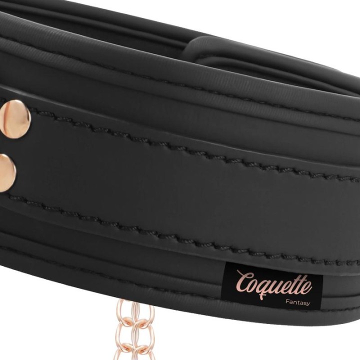 Chic Desire | obroża z zaciskami na sutki COQUETTE, neopren