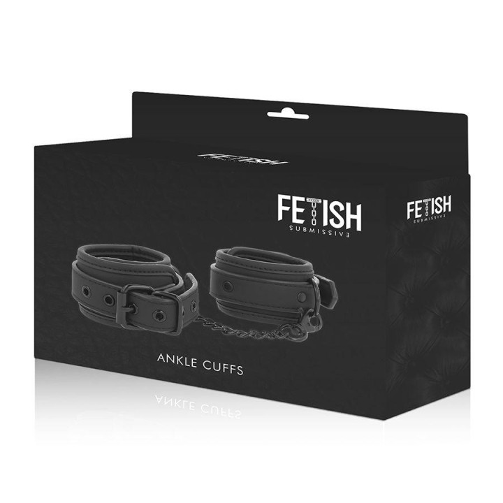 FETISH SUBMISSIVE: Submissive Ankle Cuffs / metal bez niklu