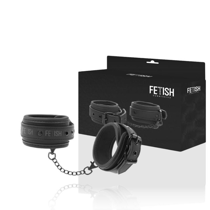 FETISH SUBMISSIVE: Submissive Ankle Cuffs / metal bez niklu