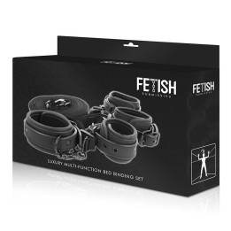 FETISH SUBMISSIVE: Handcuffs i Ties Set / regulowana konstrukcja