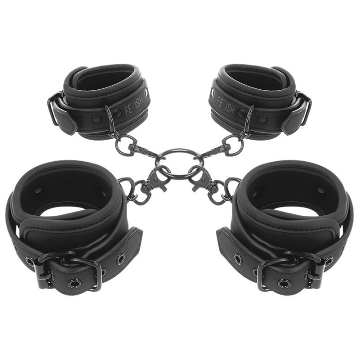 Hand i Ankle Cuffs Set — neopren | FETISH SUBMISSIVE