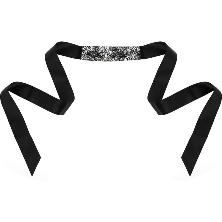 COQUETTE CHIC DESIRE - LACE MASK BLACK