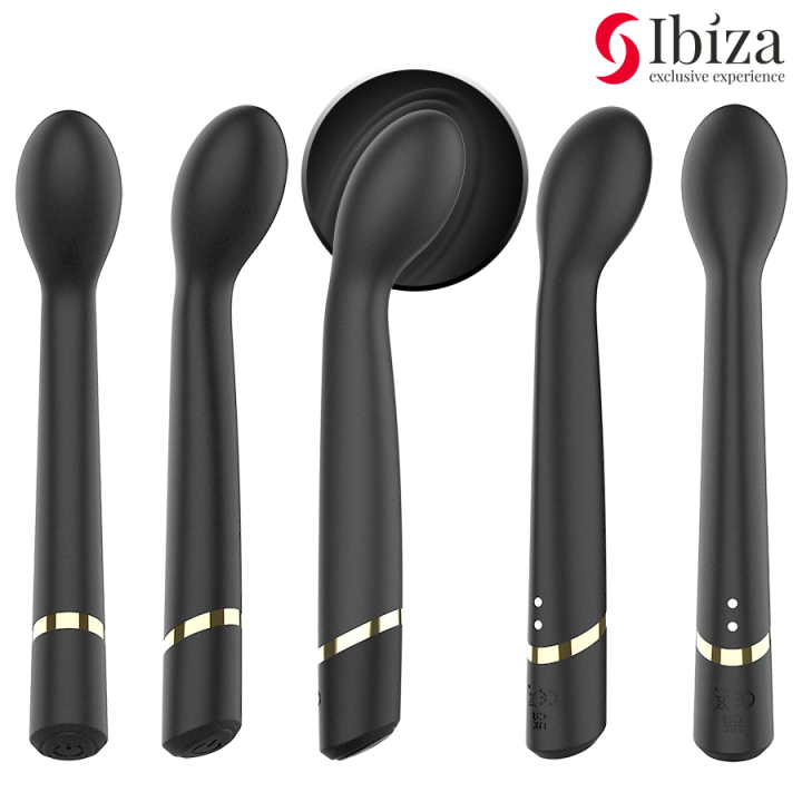 IBIZA - VIBRADOR PUNTO·G 10 VIBRACIONES RECARGABLE IBIZA - G-SPOT VIBRATOR 10 VIBRATIONS RECHARGEABLE