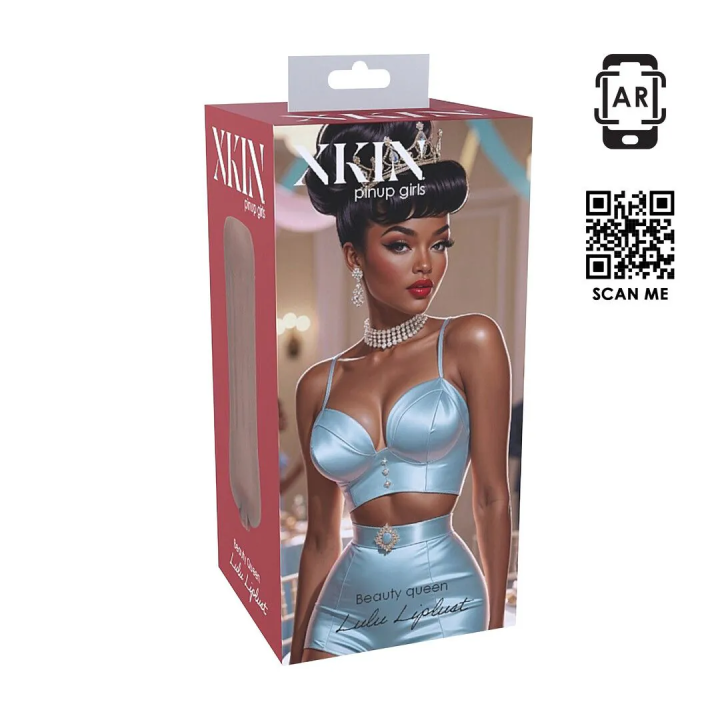 Pinup Dolls - Beauty Queen LuluaPinup Dolls - Beauty Queen Lulu Liplust - TPE Small Masturbator - 127g - Brown