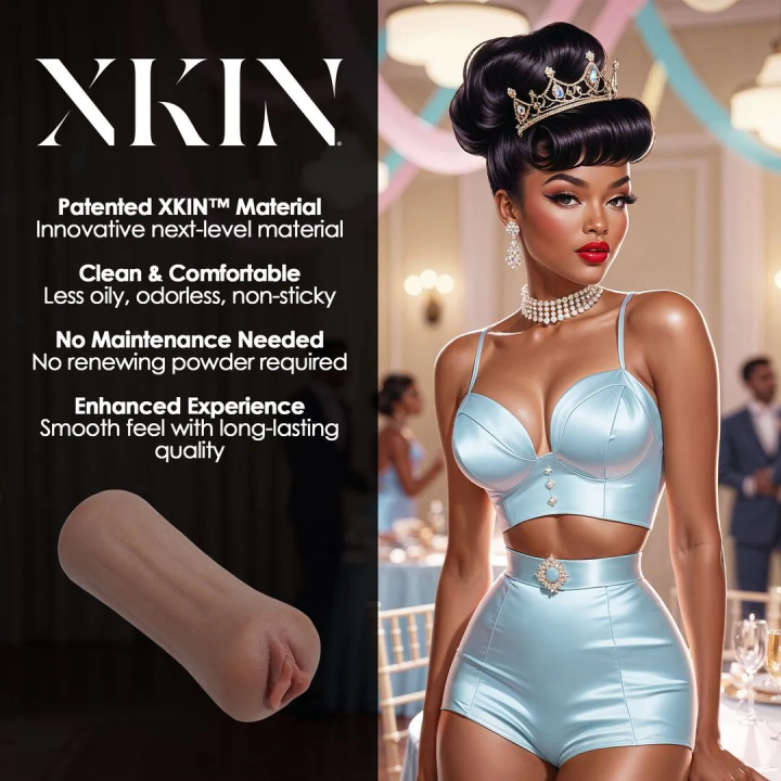 Pinup Dolls - Beauty Queen LuluaPinup Dolls - Beauty Queen Lulu Liplust - TPE Small Masturbator - 127g - Brown