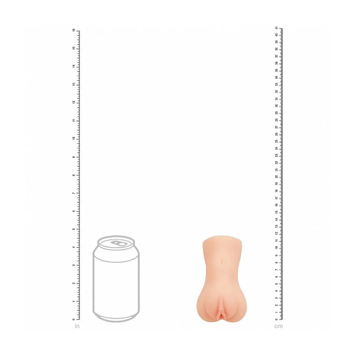Pinup Dolls - Naughty Housewife Mrs Cummings - TPE Medium Masturbator - 202g - Flesh