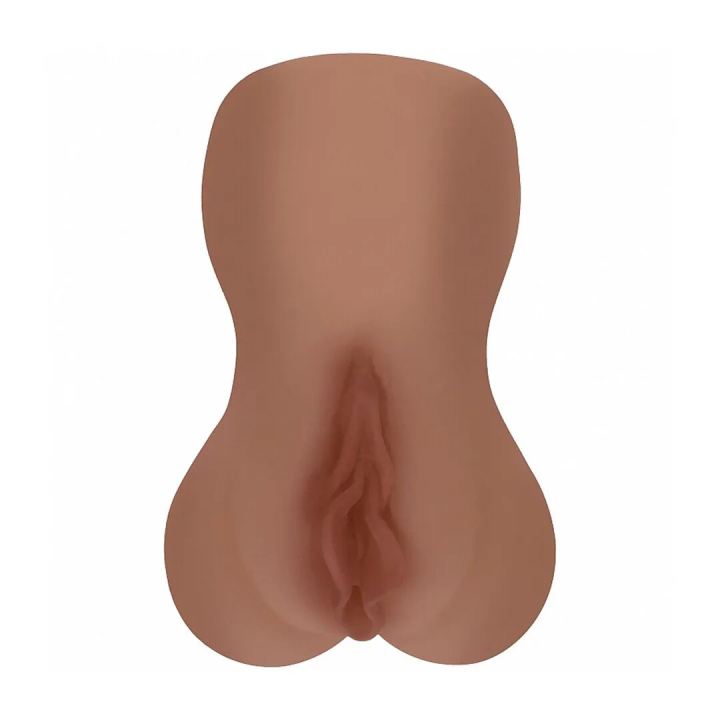 Raw - Velvet Vice - TPE Large Masturbator - 335g - Brown