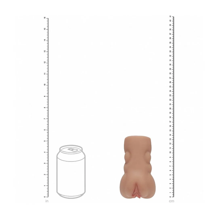Pinup Dolls - Airforce Brat Bonnie Bombshell - TPE Large Masturbator - 355g - Tan