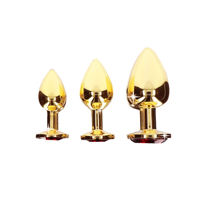 Butt Plug With Diamond Jewel L