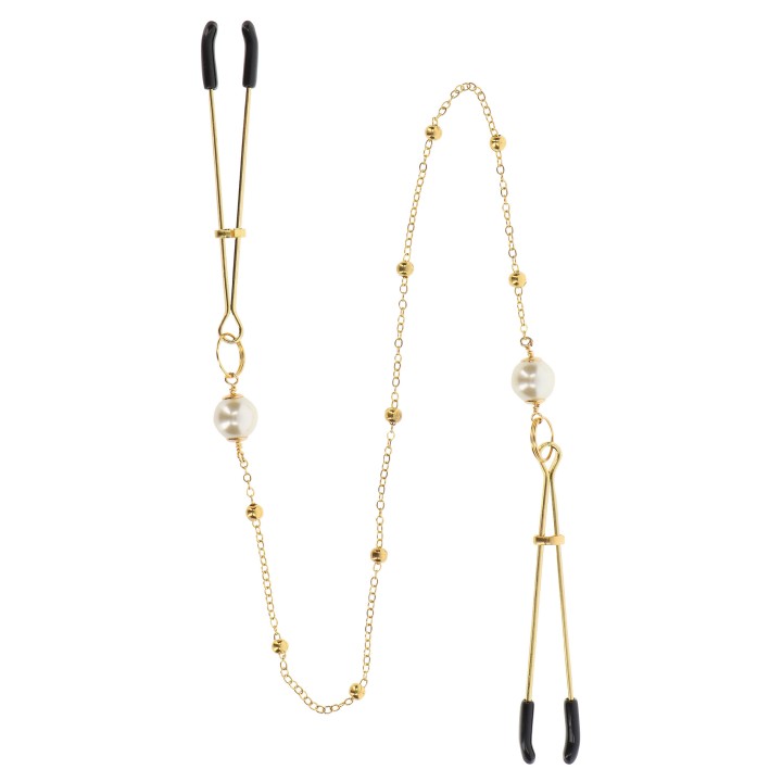 Tweezers Pearl & Deluxe Chain