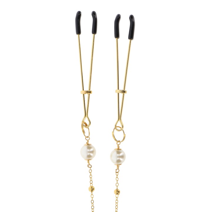 Tweezers Pearl & Deluxe Chain