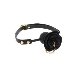 Rose Ball Gag with Plug