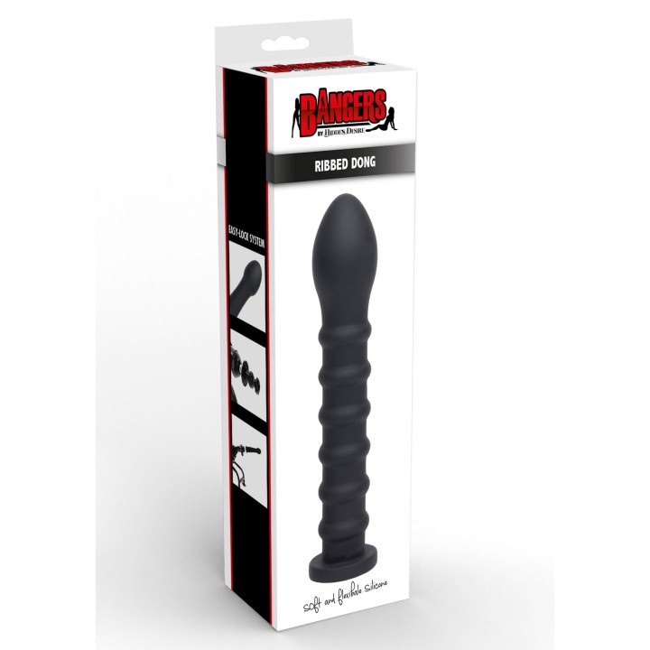 Ribbed Dong Easy-Lock 19 cm