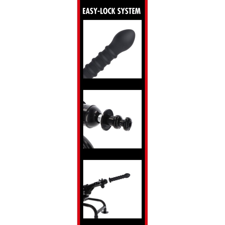 Ribbed Dong Easy-Lock 19 cm