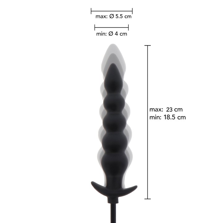 Inflatable Ribbed Plug Advance