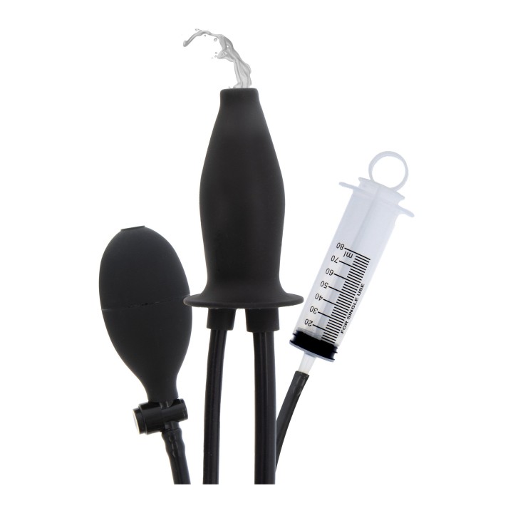 Inflatable Lubricating Plug