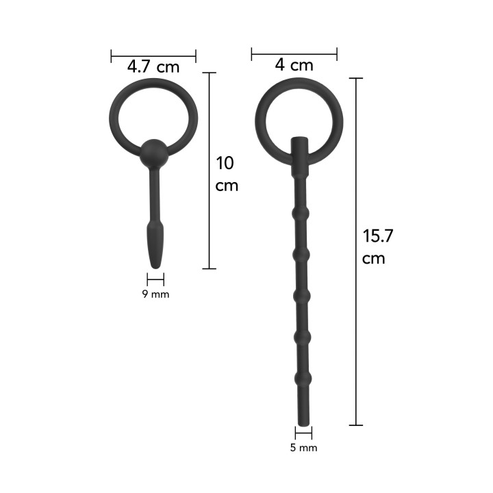 Penis Plug Set Advanced 2 pcs